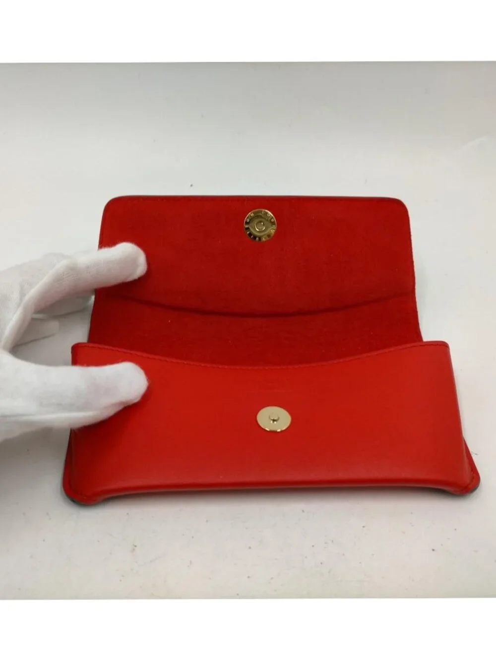 Authentic Louis Vuitton Monogram Emilie Wallet Cerise Red